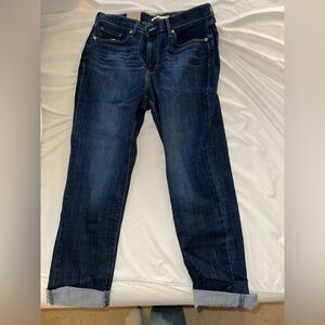Levi’s classic straight dark wash jeans